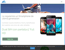 Tablet Screenshot of comutel.es